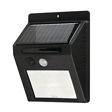 Светильник настенный на солн.батар. с датчиком движ.20 LED