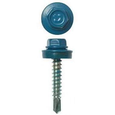 Шуруп 4,8*29 (цвет 5021) морская волна