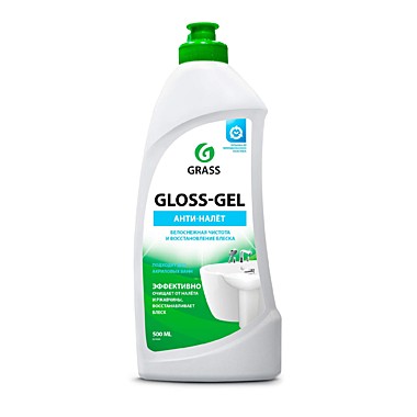 Чистящее средство GRASS Gloss гель 500мл. для ванной комнаты