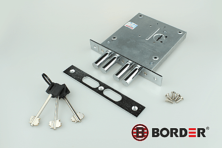 Замок врезной BORDER K 8-8 (3 ключа)