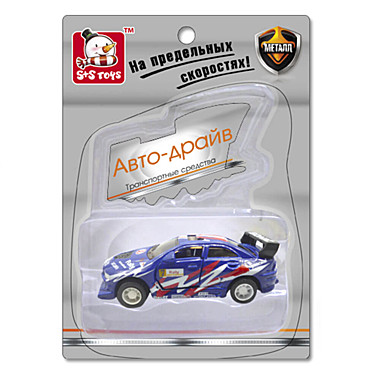 Машинка гоночная металл