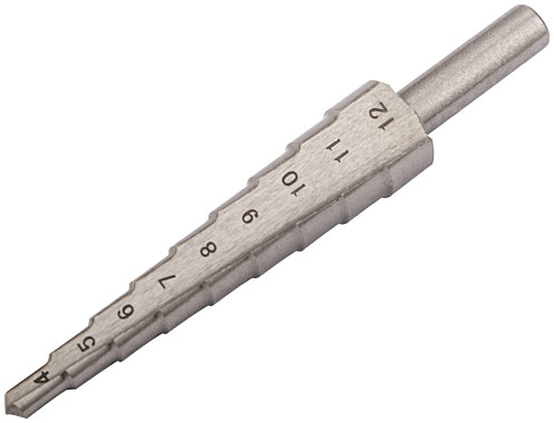 Сверло ступ. по металлу Ф4-12мм 5ступ.