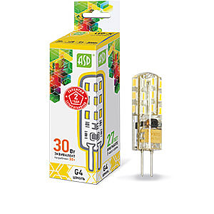 Лампа 3,0W 12V G4  ASD