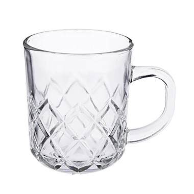 Кружка 230мл. прозрачная (879-143)