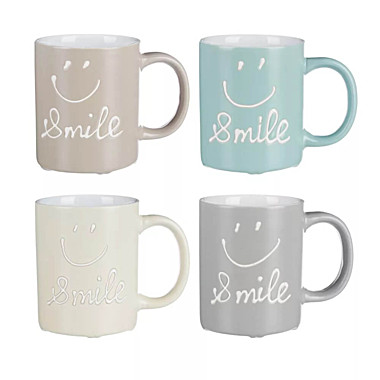 Кружка 340мл. Смайл (806-006)